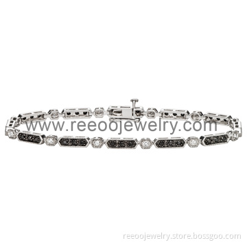India Mens Silver Bracelet 925 Sterling Silver Couple Bracelet for Men